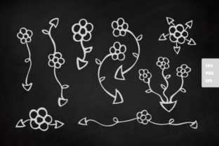 Flower Arrows Illustrations: Graphics for Branding