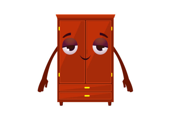 Kawaii Cute Wardrobe Illustrations Graphics