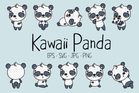 Kawaii Panda Graphics & Illustrations Review