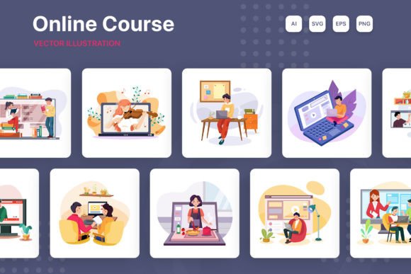 M206 Online Course Graphics & Illustrations Review