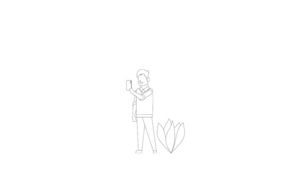 Person Line Illustrations: Graphics & Illustrations Review