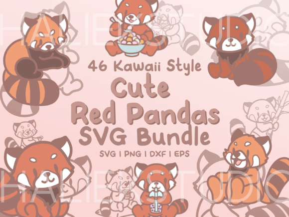 Red Panda SVG Illustrations: Graphics Review