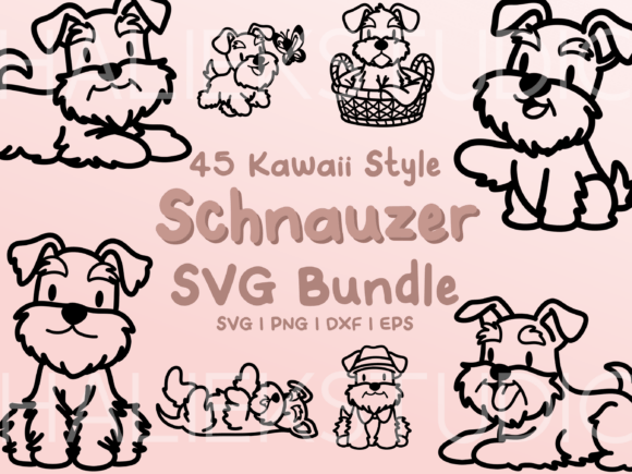 Schnauzer SVG Illustrations: Graphics Review
