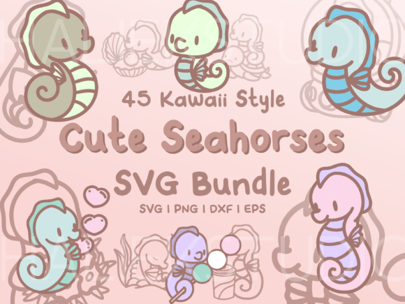 Seahorse SVG Illustrations: Graphics & Art Review